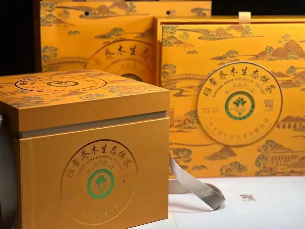 海南回收今大福普洱茶2023年生茶熟茶图2